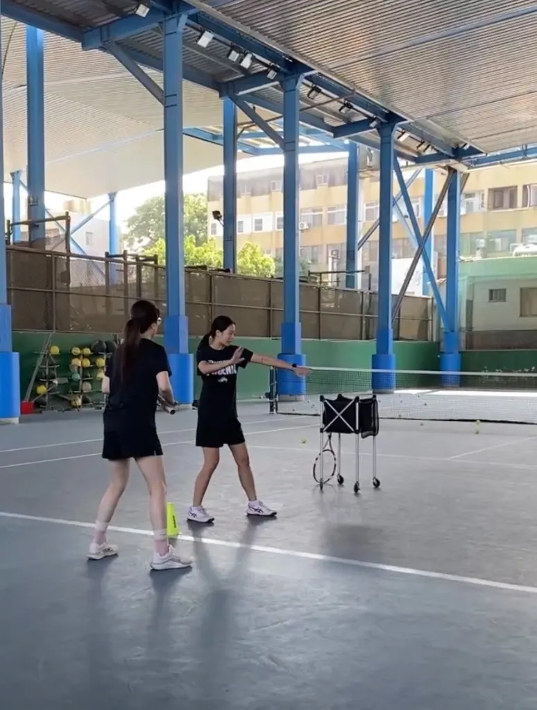 Tennis Training Progress
